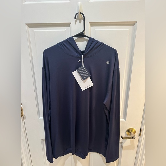 Rhoback Other - Rhoback Blitz Performance Hooded Tee - navy
